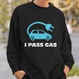 Electric Car Ev Sweatshirt Gifts for Him