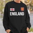 England English Flag Souvenir Love Gift Men Women Sweatshirt Graphic Print Unisex Gifts for Him