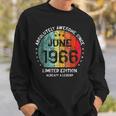 Fantastisch Seit Juni 1966 Männer Frauen Geburtstag Sweatshirt Geschenke für Ihn