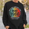 Fantastisch Seit Mai 1966 Männer Frauen Geburtstag Sweatshirt Geschenke für Ihn