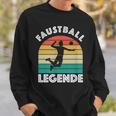 Faustball Legende Für Faustballer Faustballspieler Faustball Sweatshirt Geschenke für Ihn