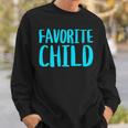Favorite Child Funny Novelty | MomDads Favorite Vintage Sweatshirt Gifts for Him