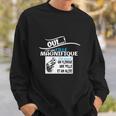 Fille Magnifique Humour Papa Sweatshirt Geschenke für Ihn