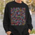 Flags Of The Countries Of The World 287 Flag International Sweatshirt Gifts for Him