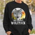 Funny Bachelor Party Grooms Wolf Pack Sweatshirt Gifts for Him