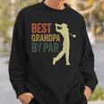 Funny Best Grandpa By Par Apparel Golf Dad Fathers Day Gift For Mens Sweatshirt Gifts for Him