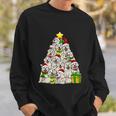 Funny Christmas Golden Retriever Pajama Shirt Tree Dog Xmas Sweatshirt Gifts for Him