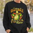 Funny Cinco De Mayo Mexican Holy Guacamole Fiesta Time Sweatshirt Gifts for Him