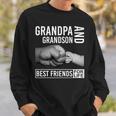 Funny Grandpa And Grandson Best Friends For LifeSweatshirt Gifts for Him