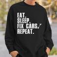 Funny Mechanic For Men Dad Auto Garage Automobile Car Lover Sweatshirt Gifts for Him