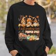 Funny Thanksgiving Gnomes Freaking Love Pumpkin Spice Gift Sweatshirt Gifts for Him