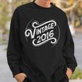 Geburtstag Vintage 2016 Sweatshirt Geschenke für Ihn