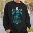 Gifts For Swimmers Swim Team Gifts Funny Swimming Funny Swim Men Women Sweatshirt Graphic Print Unisex Gifts for Him