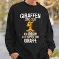 Giraffen Sind Süß Giraffe Sweatshirt Geschenke für Ihn