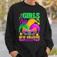 Girls Trip New Orleans 2023 Funny Jester Mask Mardi Gras Sweatshirt Gifts for Him Girls Trip New Orleans 2023 Funny Jester Mask Mardi Gras Sweatshirt Gifts for Him