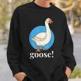 Goose Funny Meme Costume Goose Birds Honk Lover Gift Sweatshirt Gifts for Him