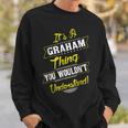 Graham Thing Family Name Reunion Surname TreeSweatshirt Gifts for Him