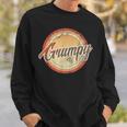 Graphic 365 Grumpy Vintage Retro Fathers Day Funny Men Gift Sweatshirt Gifts for Him