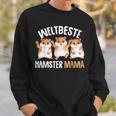 Hamster Mama Goldhamster Damen Mädchen Sweatshirt Geschenke für Ihn