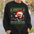Happy 4Th Of Easter Funny Joe Biden Christmas Ugly Sweater V2 Men Women Sweatshirt Graphic Print Unisex Gifts for Him