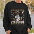 Harlequin Great Dane Dog Reindeer Ugly Christmas Sweater Great Gift Sweatshirt Gifts for Him