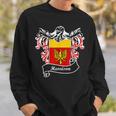 Harrison Coat Of Arms Surname Last Name Family Crest Men Women Sweatshirt Graphic Print Unisex Gifts for Him