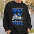 Herren Coole Opas Fahren Trike Trikefahrer Biker Triker Sweatshirt Geschenke für Ihn