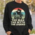 Herren Motocross MX Rider Dad Sweatshirt - Mann, Mythos, Legende Geschenke für Ihn
