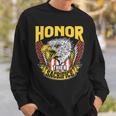 Honor Their Sacrifice Memorial Day Veteran Combat Military Sweatshirt Gifts for Him