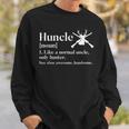 Hunting Uncle Definition Funny Huncle Gift For Uncle Hunter Gift For Mens Sweatshirt Gifts for Him