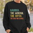 I Am Grandma The Woman Myth Legend Bad Influence Grandparent Sweatshirt Gifts for Him