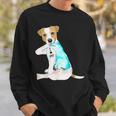I Love Dad Tattoo Jack Russell Terrier Dad Tattooed Gift Sweatshirt Gifts for Him