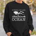 If Found On Land Scuba Diving Funny Diver Gift Men Women Sweatshirt Graphic Print Unisex Gifts for Him