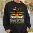 Im A Wife Of A Vietnam Veteran Gift Men Women Sweatshirt Graphic Print Unisex Gifts for Him