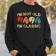 Im Not Old Im Classic Vintage Guitar For Dad Grandpa Sweatshirt Gifts for Him