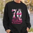 Its My 70Th Birthday Gift Queen 70 Years Old Shoes Crown Diamond Funny Gift Sweatshirt Gifts for Him