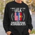 Kiribati Kiribati Usa Flags My Story Began In Kiribati Sweatshirt Gifts for Him