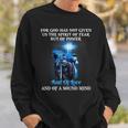 Knight Templar Lion Cross Christian Quote Religious Saying V2 Sweatshirt Gifts for Him