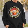 Leave Me Aloni With My Negroni Cocktail Drinker Drinking Sweatshirt Gifts for Him