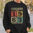 Legendär Seit 1963 Jahrgang 1963 Geburtstag Sweatshirt Geschenke für Ihn