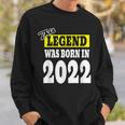 Legendärer Vater und Mutter, Dieses Kind 2022 Geboren Sweatshirt Geschenke für Ihn