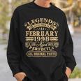 Legenden Februar 1998 - Sweatshirt zum 25. Geburtstag Für Männer Geschenke für Ihn