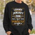 Legends January 2006 Gift 17 Year Old 17Th Birthday Gifts Sweatshirt Gifts for Him