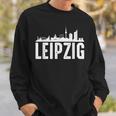 Leipzig Skyline Geschenk Stadt Für Leipziger Sweatshirt Geschenke für Ihn