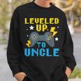 Leveled Up To Uncle Proud Uncle Best Uncle Ever Gamer Gift For Mens Sweatshirt Gifts for Him