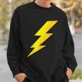Lightning Bolt Last Minute Halloween Costume Men Women Sweatshirt Graphic Print Unisex Gifts for Him