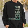 Limited Edition April 1983 40Th Birthday Born 1983 Sweatshirt Gifts for Him