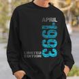 Limited Edition April 1993 30Th Birthday Born 1993 Sweatshirt Gifts for Him
