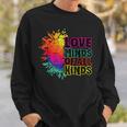 Love Minds Of All Kinds Neurodiversity Autism Awareness Sweatshirt Gifts for Him