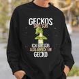 Lustiges Gecko Sweatshirt mit Geckos sind süß Spruch, Niedliche Tierliebhaber Tee Geschenke für Ihn